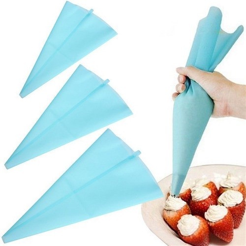 Saco para Confeitar de Silicone Reutilizável 30 cm 12 Polega