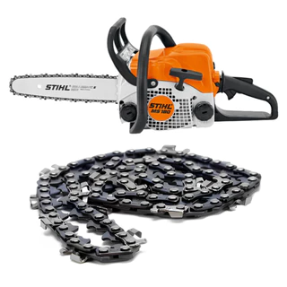 Corrente p/ Motosserra Stihl Ms 180 Sabre 35cm 1,1mm 3/8 25 dentes