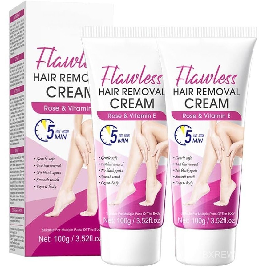 Wenrny 2 Pcs Creme Depilatório para Mulheres, Creme Depilatório ...