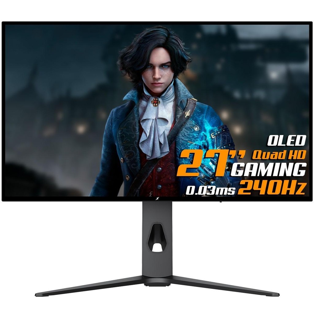 Monitor Gamer SuperFrame Cyber 27" OLED QHD 240Hz 0.03ms HDR