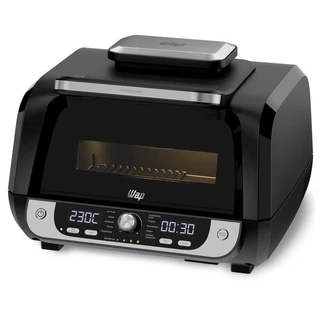 Fritadeira Elétrica WAP 10L Air Fryer Barbecue Digital 1800W 12 Funções 127V