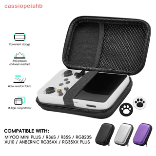 (cassiopeiahb) Saco De Concha Dura EVA Protable Para R35S/R36S Estojo ANBERNIC RG35XX RGB20S Acessórios Console De Jogos