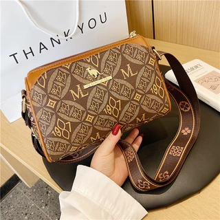 Luxo decorativo mulheres crossbody saco impermeável PU couro sacos de ombro para meninas armazenamento telefone móvel sacos