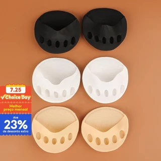 3 Pares De Almofadas De Tecido Do Favo De Mel Metatarsal Bola Para Os Pés , 3 Cores
