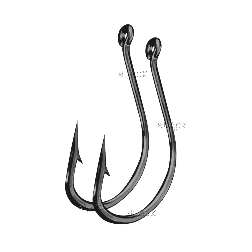 Anzol Super Maruseigo Black Aço Carbono Marine Sports Vários Tamanhos