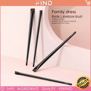 Findcolor 4pcs Conjunto de escovas para sobrancelhas pretas podem ser usadas para cílios Sombra para sobrancelhas e outras funções para os olhos Conjunto de escovas de maquiagem Família Conjunto de escovas de maquiagem Preço Compra Fábrica Venda direta Pa