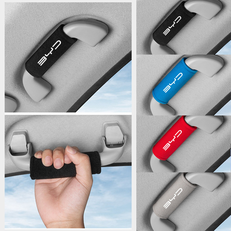 BYD Tampa protetora do punho do telhado do carro, tampa do punho do carro high-end, interior do carro BYD Dolphin Plus Dolphin Mini BYD Seal Yuan Plus Song Plus HAN TAN Atto 3