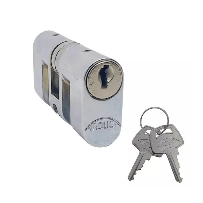 Cilindro Original Fechadura Arouca Monobloco 52mm