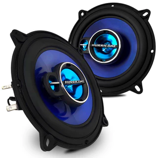 Par Alto Falante Triaxial 5 Pol 100w 4 Ohm Triak 5 Hurricane