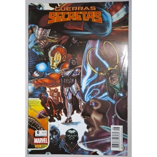 Guerras Secretas - 6 capa variante de Marvel Comics