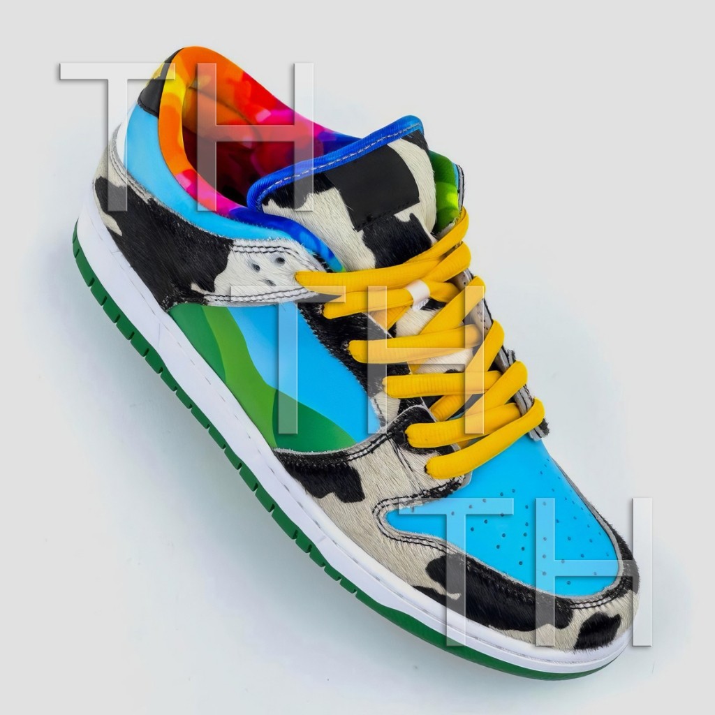 Tênis Masculino Feminino Esportivo Ben Casual Colorido Chunky Vaquinha Novidade