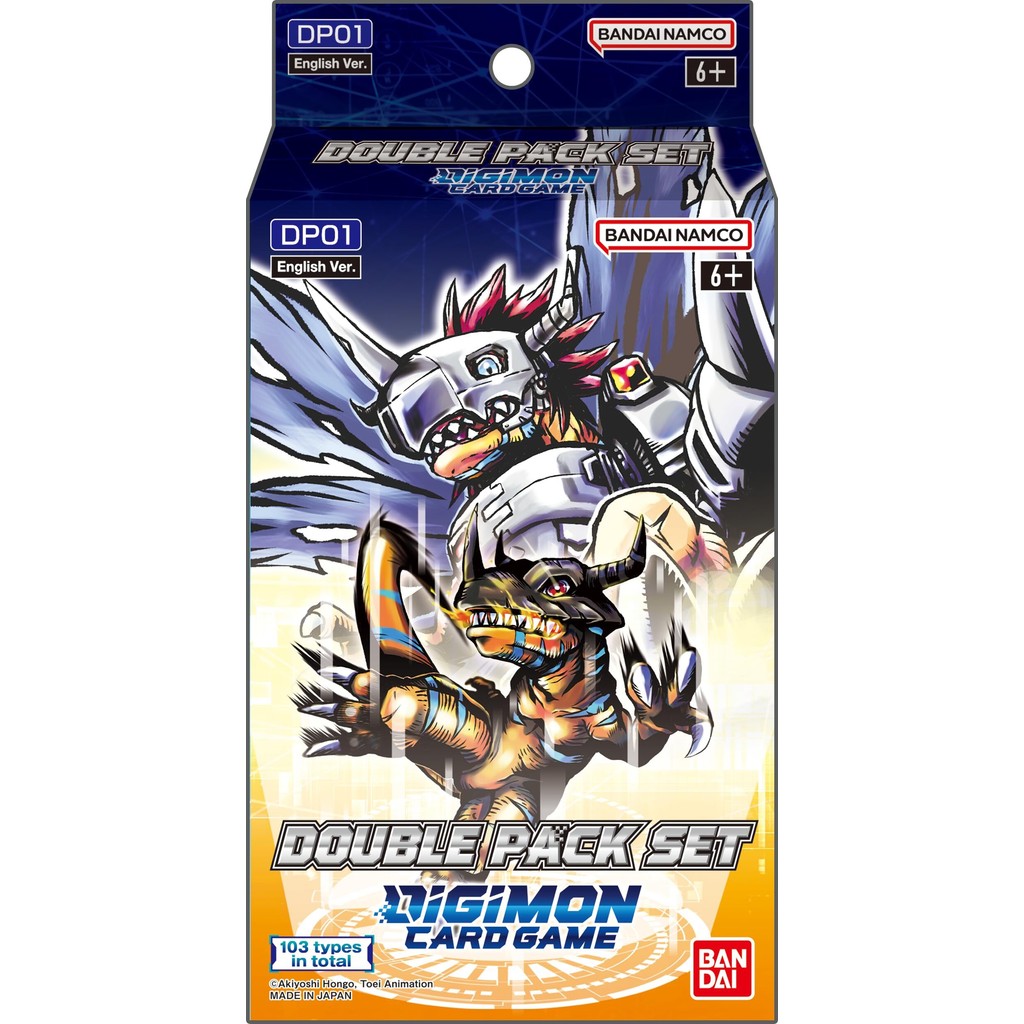 Digimon Double Pack Set 01 (DP) Inglês