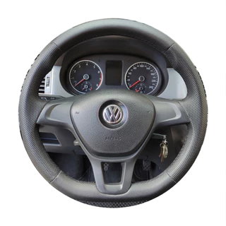 Capa de Volante Costurada G7 e T-Cross (Linha Preta)