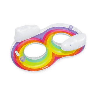 Boia Inflável Para piscina Sonho de Arco-Íris Para Até 2 pessoas Bestway em Oferta na Shopee