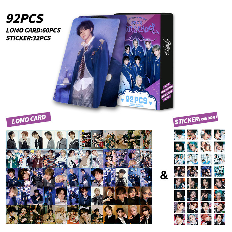 92-96pcs STRAY KIDS JJAM ATE Lomo Cards Lose My Breath skz Toy