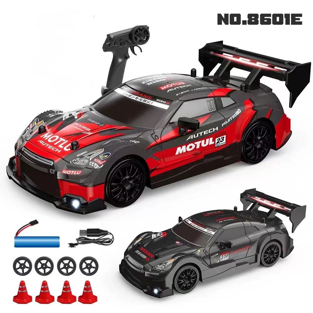 Mustang genuíno profissional rc carro de controle remoto deriva carregamento de alta velocidade tração nas quatro rodas Rac