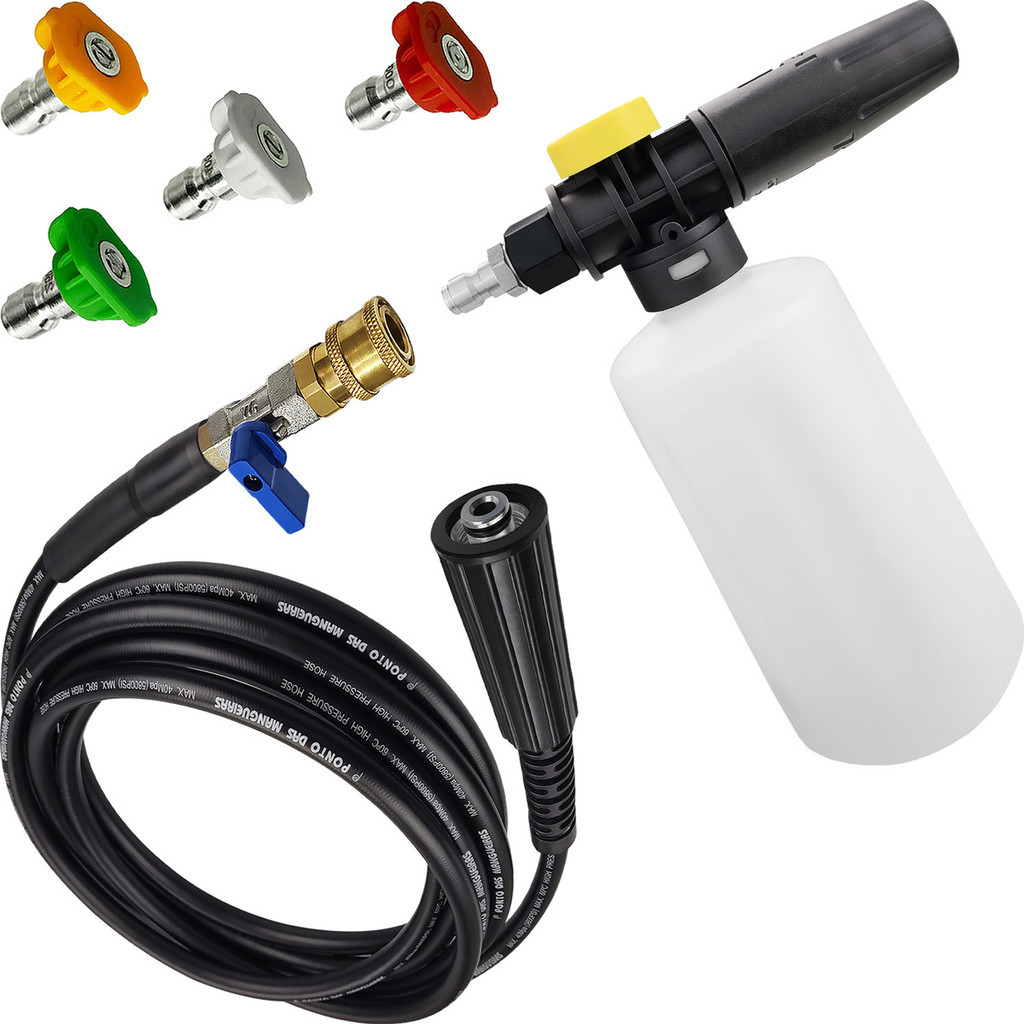 Snow Foam Pop Bicos Coloridos Engate Rápido Compatível Lavadora Vonder Lav 1300