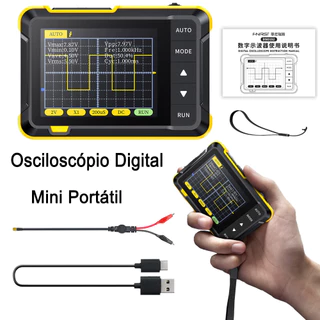 Osciloscópio Digital Com Tensão De 400v 200khz Portátil
