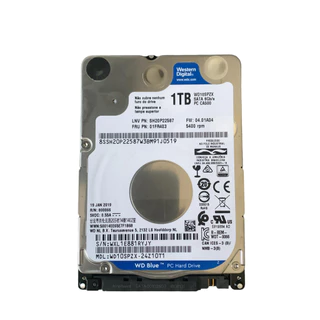 HD de Notebook 1TB Western Digital WD10SPZX Seminovo