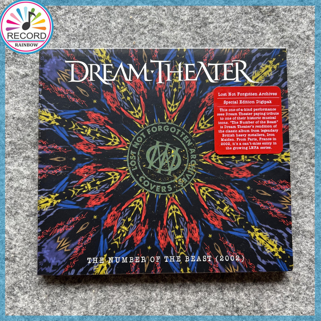 Dream Theater The Number of the Beast 2002 Original CD Album