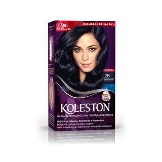 Koleston Colr Preto Azulado 28 55g