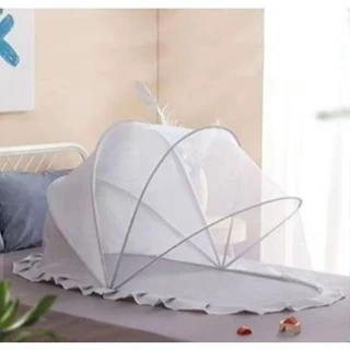 Qiu - Mosquiteiro Infantil Dobrável Rede Mosquiteira Portátil 100x45x40cm e 120x65x75cm em Oferta na Shopee