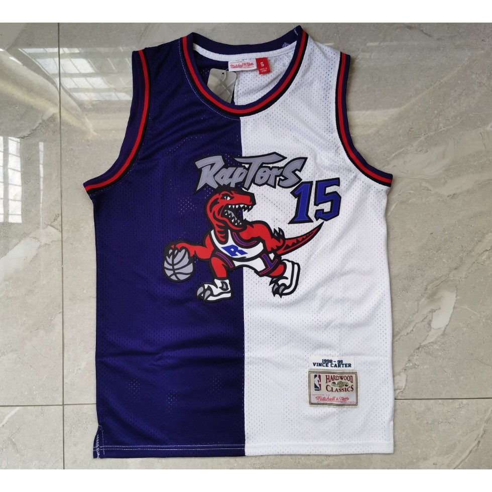 Novos Homens Da NBA Toronto Raptors # 15 Vince Carter retro Bordado ...