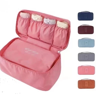 Bolsa de armazenamento de roupas íntimas de viagem bolsa de armazenamento de cosméticos ANJGG em Oferta na Shopee