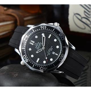 Relógio de Design simples masculino clássico série cavalo marinho negócios moda na moda relógio à prova d'água movimento