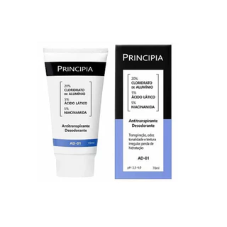 Antitranspirante Desodorante 5%  Acido Latico + 5%  Niacinamida Principia Skincare Ad-01 Com 70Ml - em Oferta na Shopee