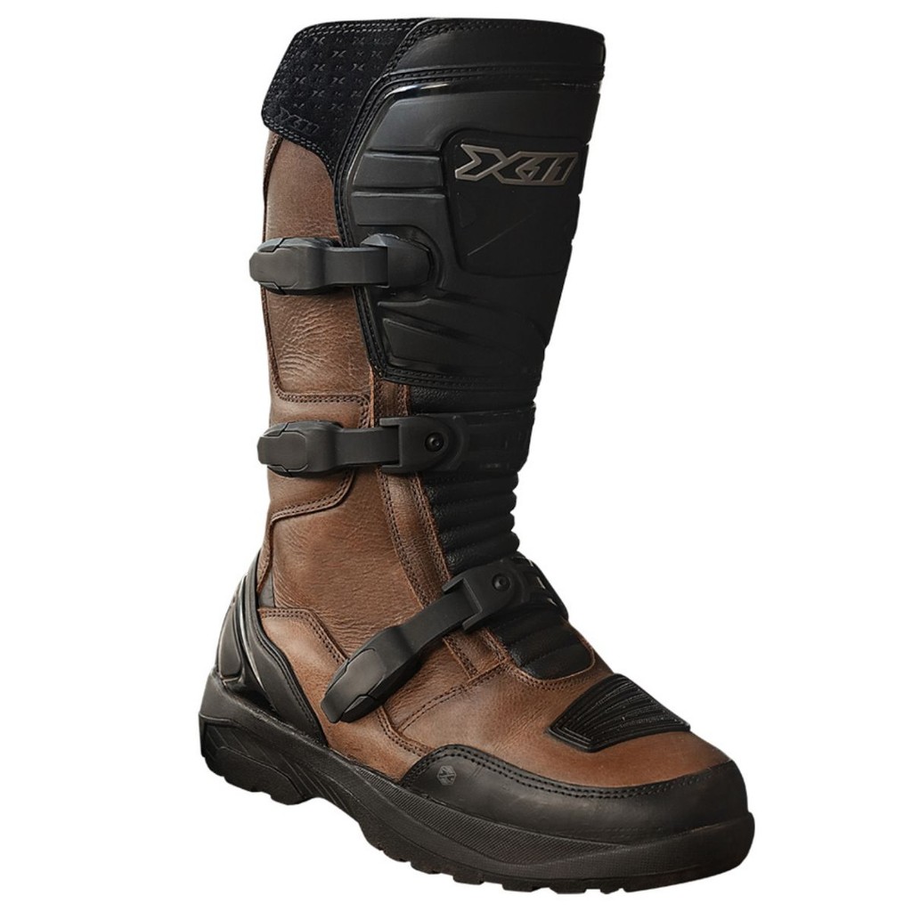 Bota Moto X11 Sierra Cano Longo Masculina Couro Legítimo