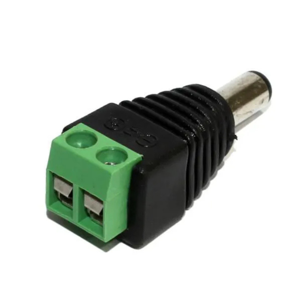 Conector Plug P4 Macho com Borne Parafuso Preto | Shopee Brasil