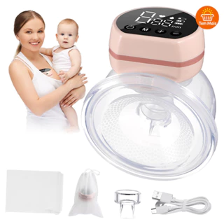 Extrator de leite materno, bomba elétrica portátil recarregável para amamentação em Oferta na Shopee