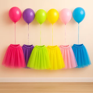 Saia de Tule, 40 cm, Festa, Fantasia, Carnaval