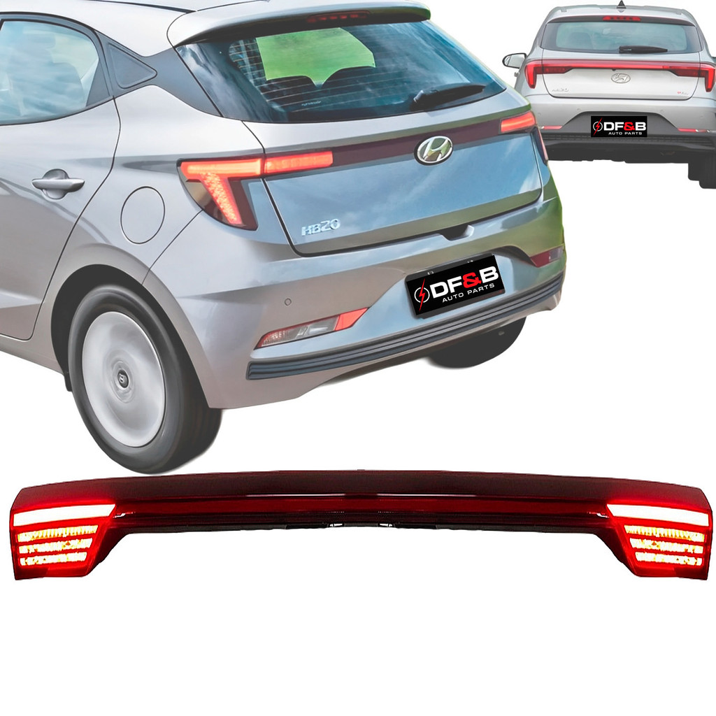Lanterna Central Tampa Traseira Hb20 Hatch 2023 2024 2025 | Shopee Brasil