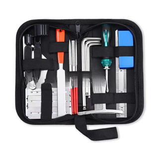 Conjunto de ferramentas de reparo de guitarra 25 em 1