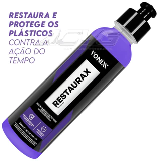 Restaurax 240ml Vonixx Restaurador e Revitalizador de Plásticos Internos e Externos