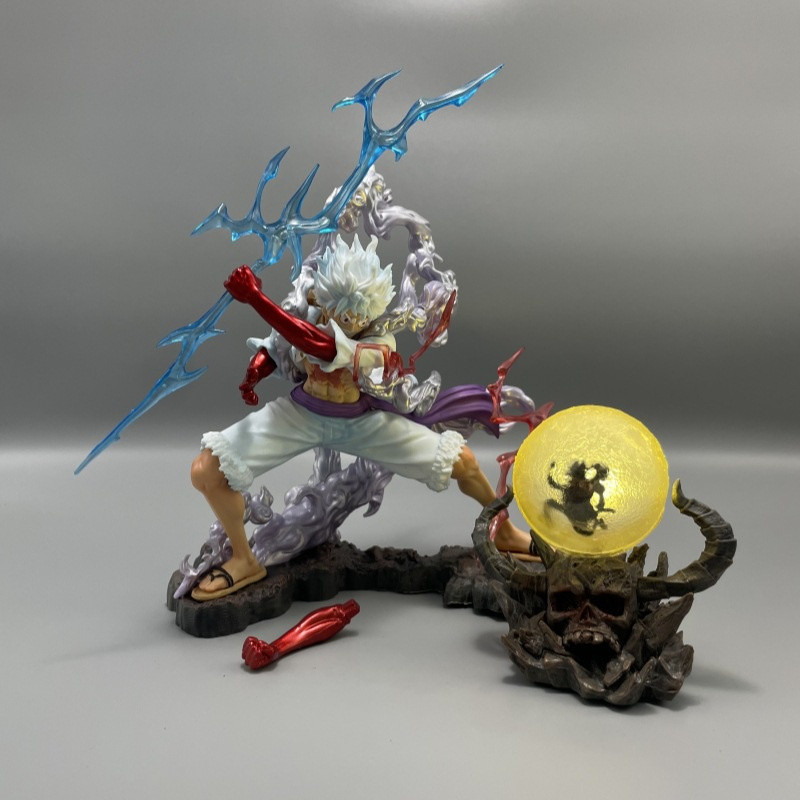 Figura Ultra-Leve de Luffy de One Piece, Flash de Cinco Velocidades ...