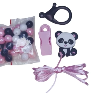 Kit de Montagem Prendedores de Chupeta - mordedor Panda em Oferta na Shopee