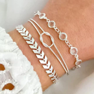 KIT 3 PULSEIRAS PROMOÇÃO | A PRATA 925
