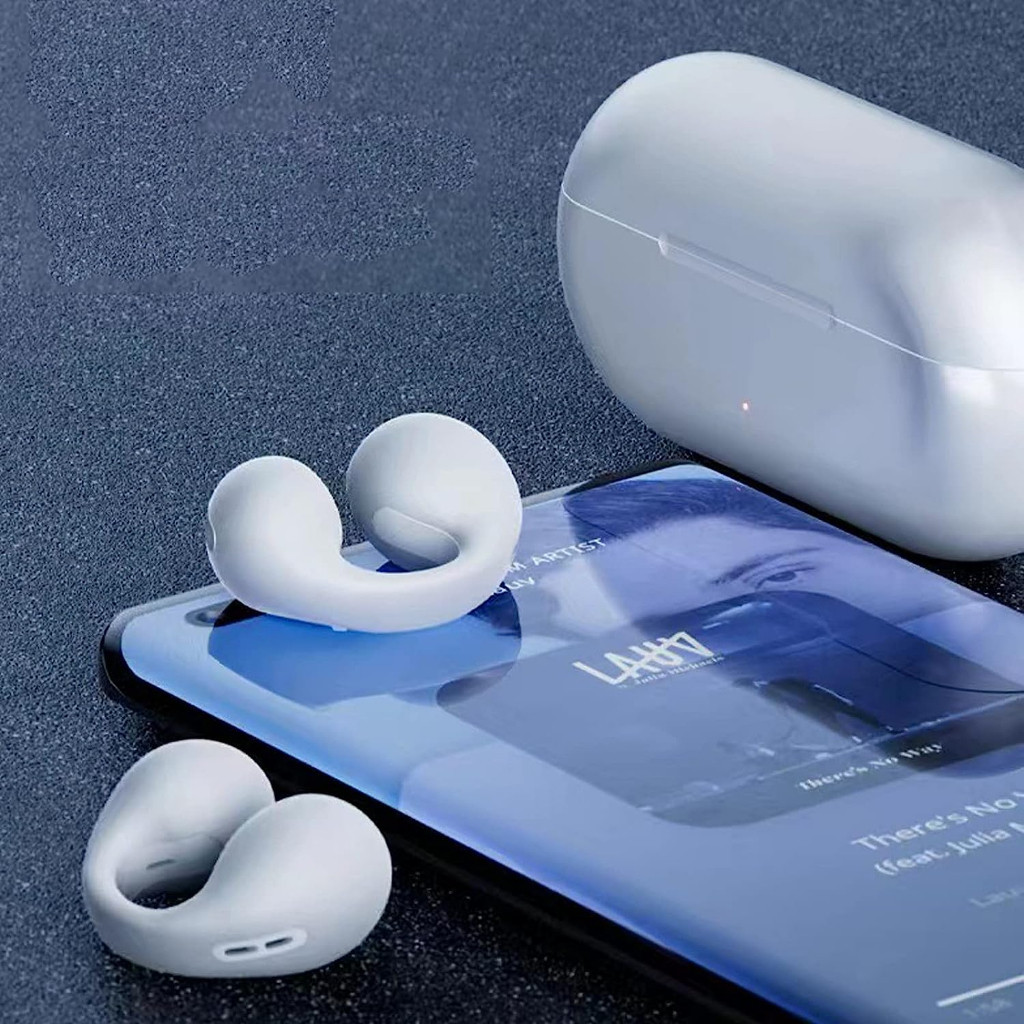 Fone de ouvido de Condução óssea Sem fio Bluetooth Auriculares TWS Earbuds de ouvido