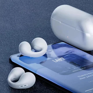 Fone de ouvido de Condução óssea Sem fio Bluetooth Auriculares TWS Earbuds de ouvido