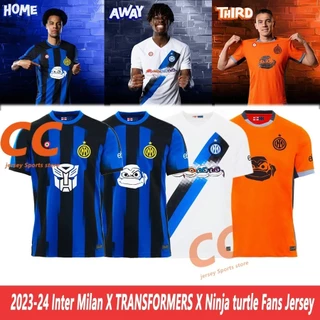 Inter Milan X TRANSFORMERS X Tartaruga Ninja Soccer Jersey Camisa Esportiva Jerseys 2023-24 Versão De Alta Qualidade Para Fãs