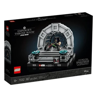 LEGO Star Wars - Diorama da Sala do Trono do Imperador - 807 Peças - 75353