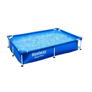 Piscina Infantil Estrutural Desmontável 1.200L 2,21m x 1,50m x 43cm Bestway em Oferta na Shopee
