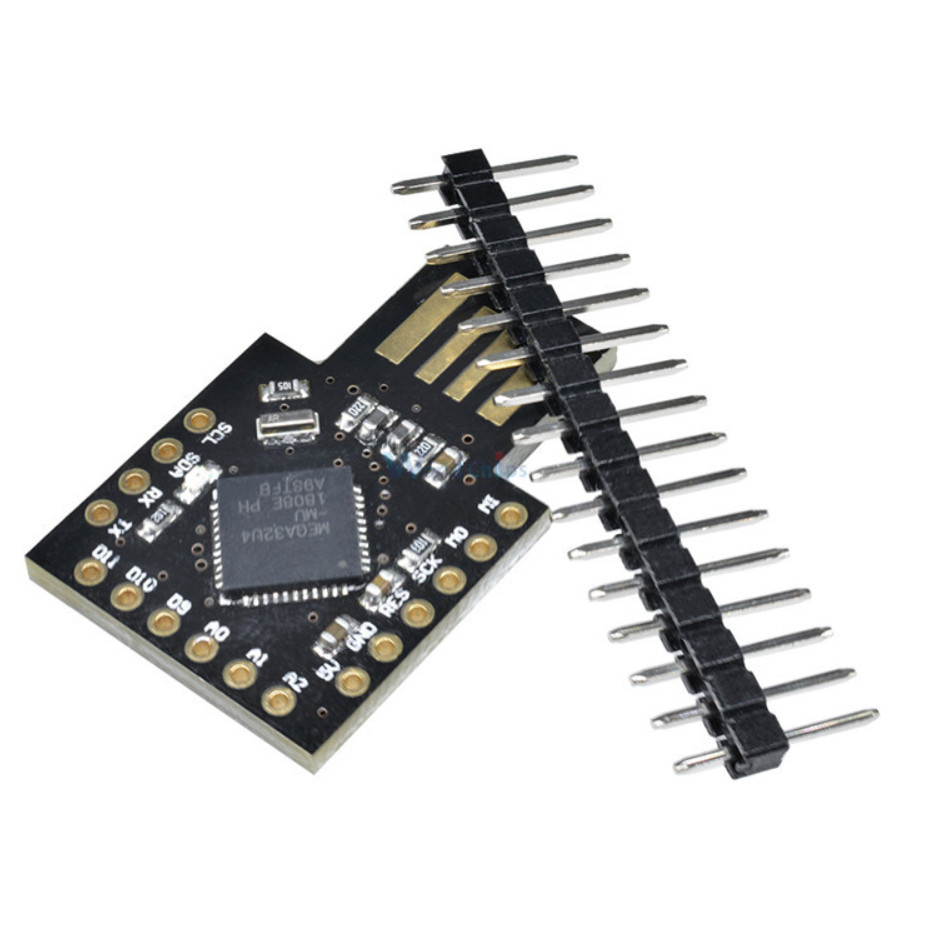 Modulo BadUSB Con Lettore MicroSD - Tastiera Virtuale ATMEGA32U4 Per Leonardo - 6