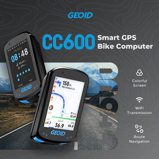 Geoid CC600 Computador De Bicicleta Tela Colorida Navegação Inteligente GPS Velocímetro Sem Fio WIFI ANT + 11 Idiomas Ciclismo Odômetro
