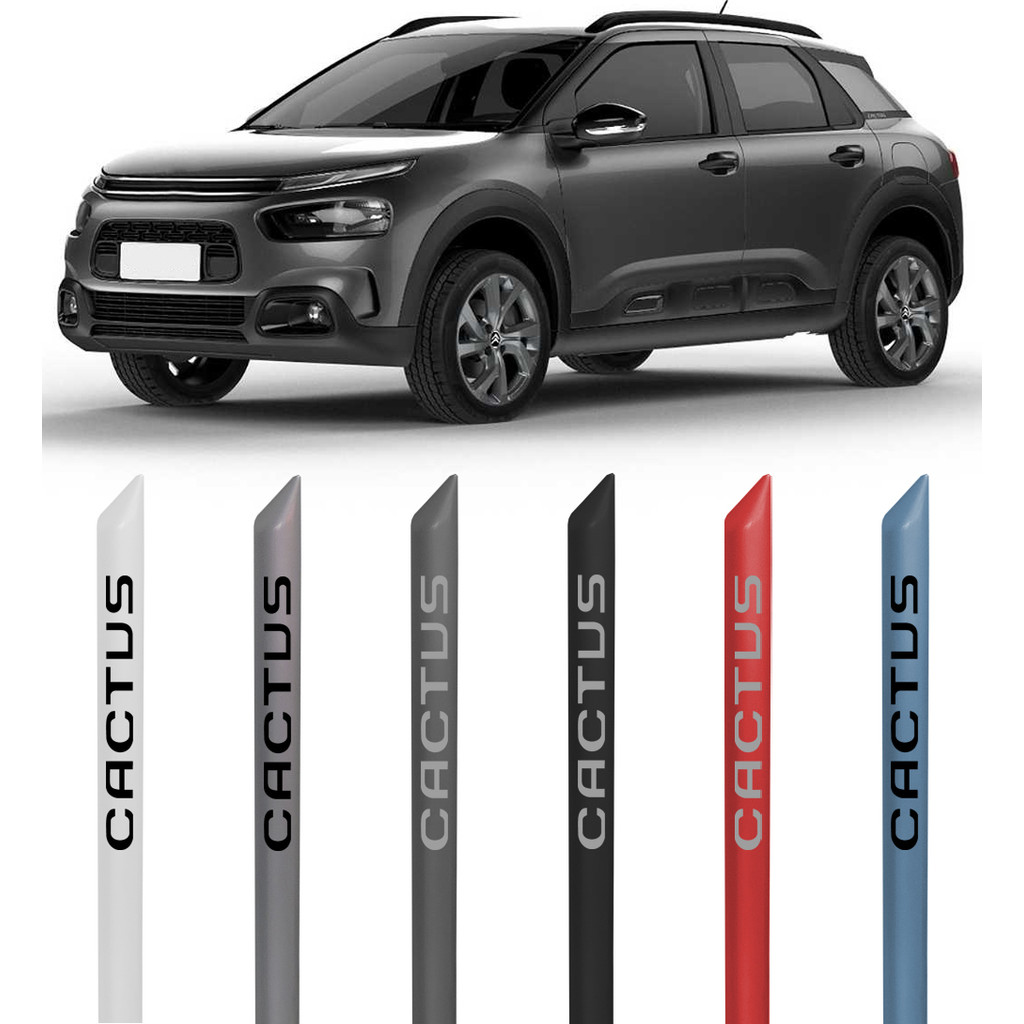 Jogo Friso Lateral Pintado Citroen C4 Cactus