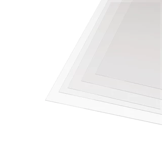 Folha de Acetato Cristal 50x70 0,3mm 02 und Embalagem Artesanato Confeitaria Decoração Molde Recorte
