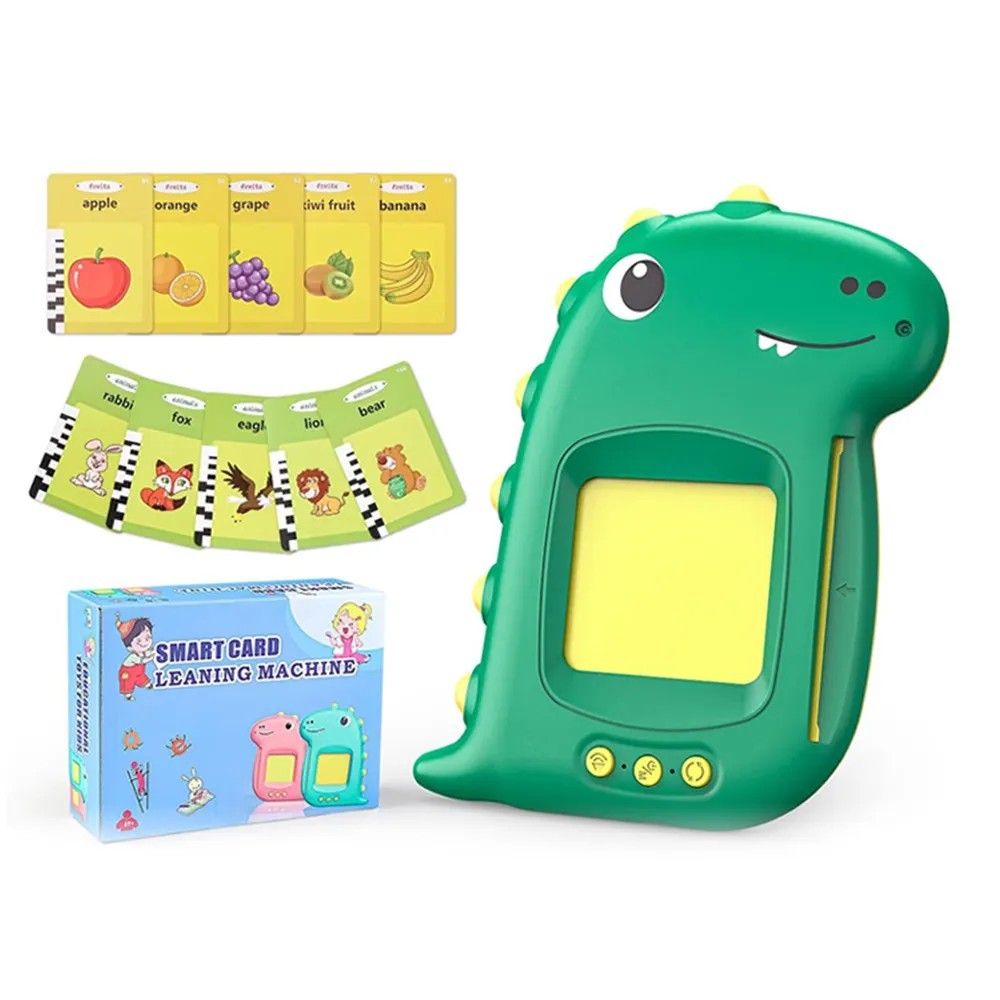 Brinquedo Eletrônico Educativo Infantil Cartão Fala Português e Inglês ...